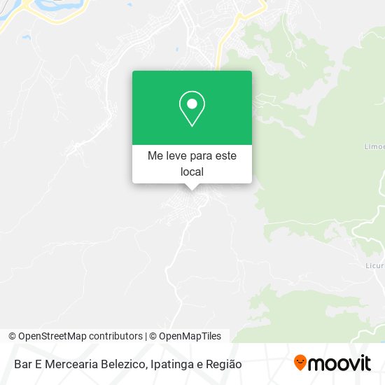 Bar E Mercearia Belezico mapa