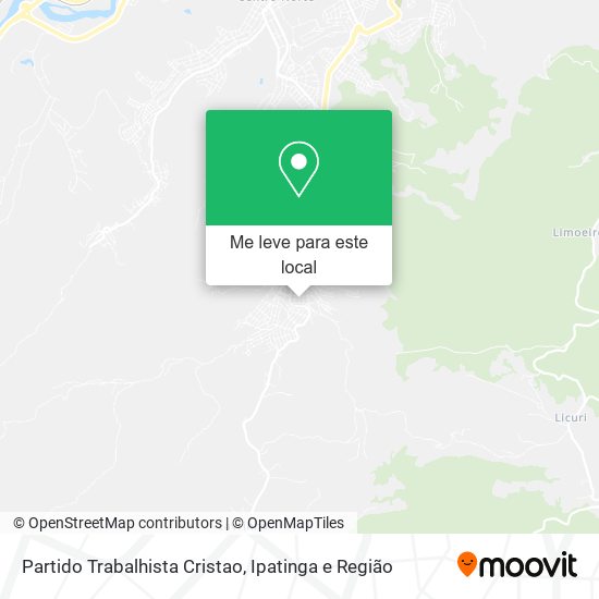 Partido Trabalhista Cristao mapa