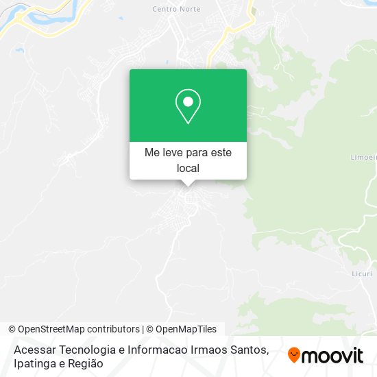 Acessar Tecnologia e Informacao Irmaos Santos mapa