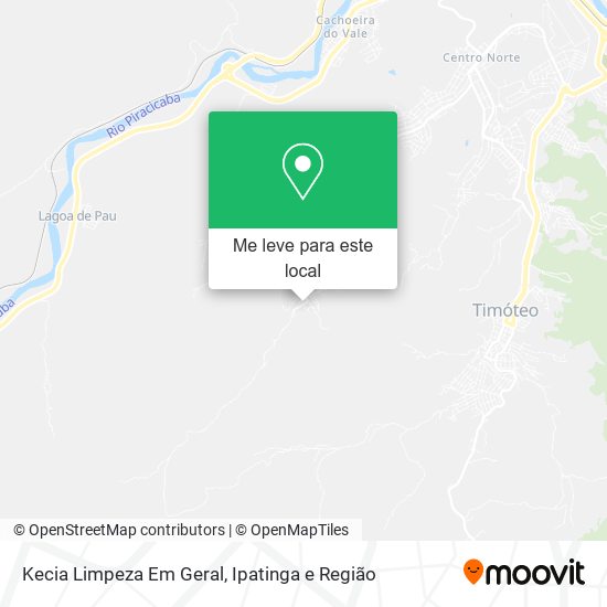 Kecia Limpeza Em Geral mapa