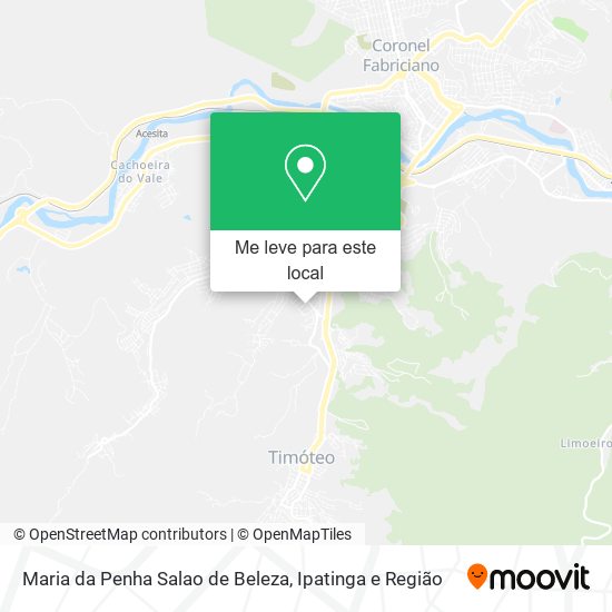 Maria da Penha Salao de Beleza mapa