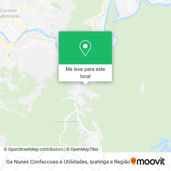 Ge Nunes Confeccoes e Utilidades mapa