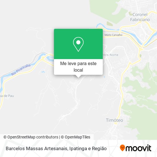 Barcelos Massas Artesanais mapa