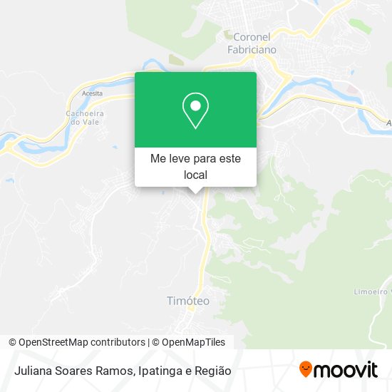 Juliana Soares Ramos mapa