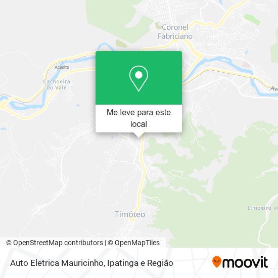 Auto Eletrica Mauricinho mapa