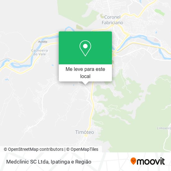 Medclinic SC Ltda mapa