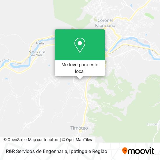 R&R Servicos de Engenharia mapa