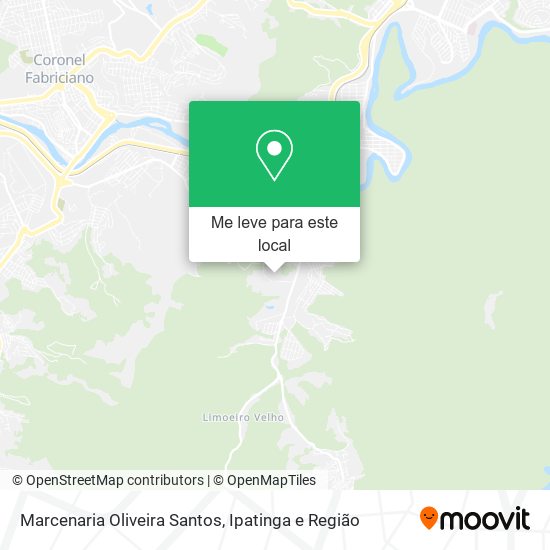 Marcenaria Oliveira Santos mapa