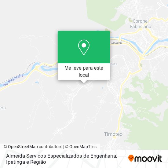 Almeida Servicos Especializados de Engenharia mapa