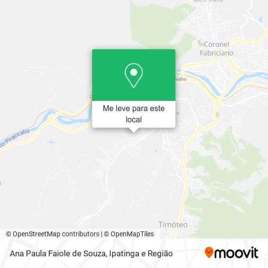 Ana Paula Faiole de Souza mapa