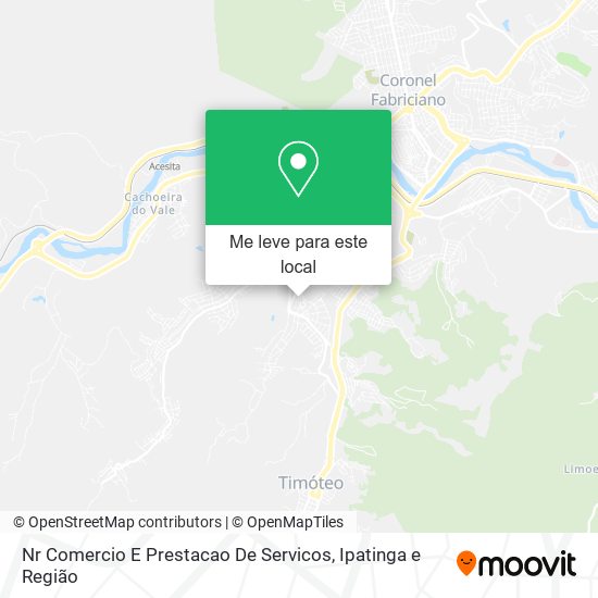 Nr Comercio E Prestacao De Servicos mapa