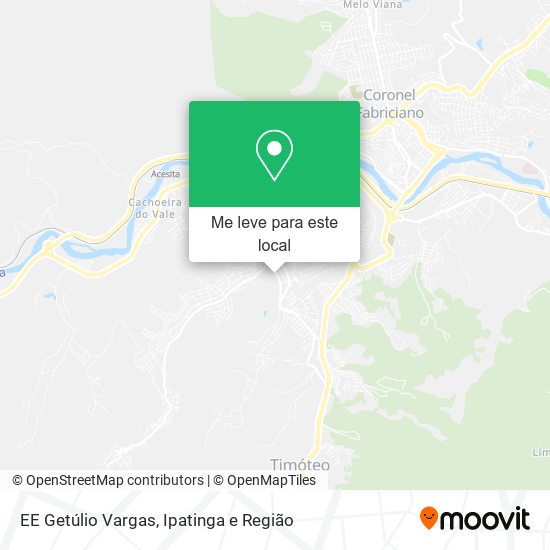 EE Getúlio Vargas mapa