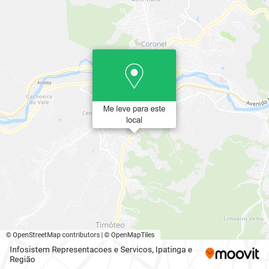 Infosistem Representacoes e Servicos mapa