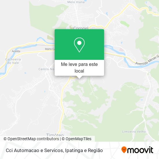 Cci Automacao e Servicos mapa