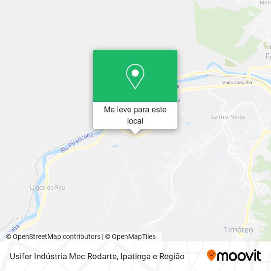 Usifer Indústria Mec Rodarte mapa