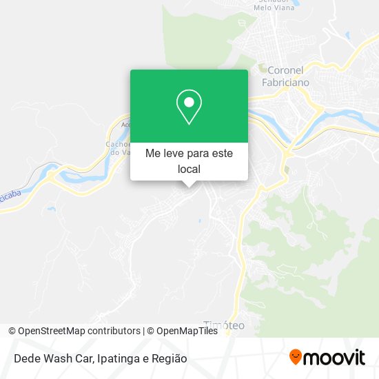 Dede Wash Car mapa