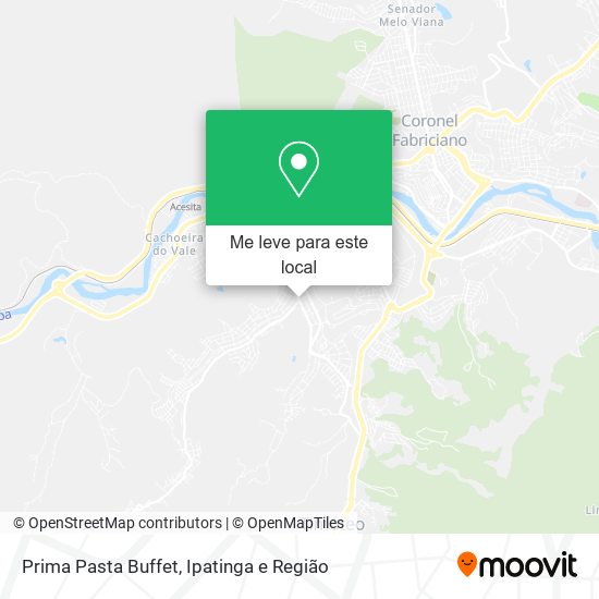 Prima Pasta Buffet mapa