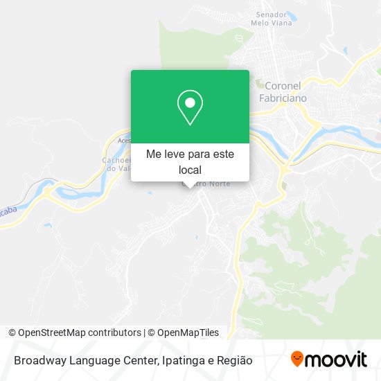 Broadway Language Center mapa