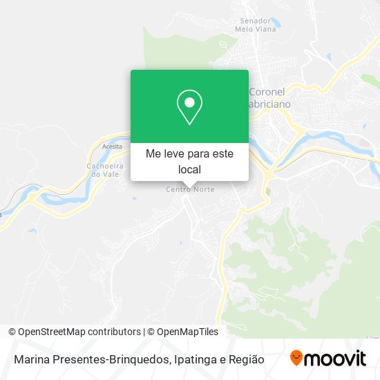 Marina Presentes-Brinquedos mapa