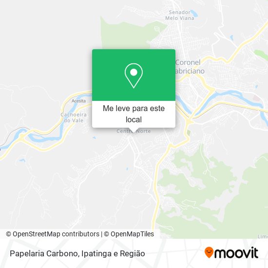 Papelaria Carbono mapa