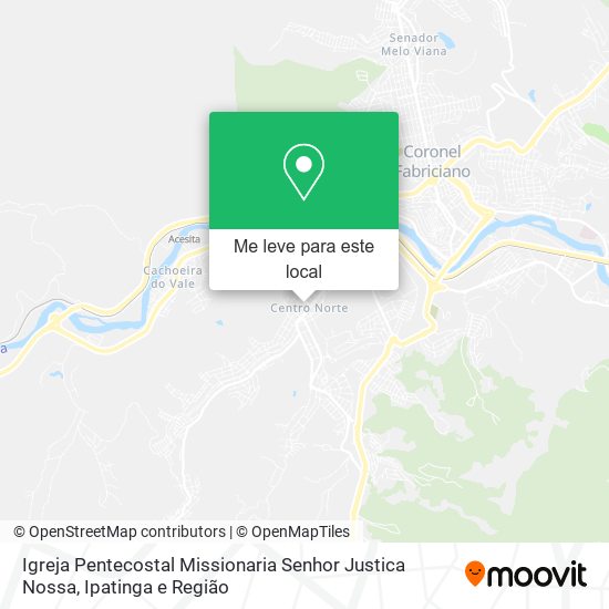 Igreja Pentecostal Missionaria Senhor Justica Nossa mapa