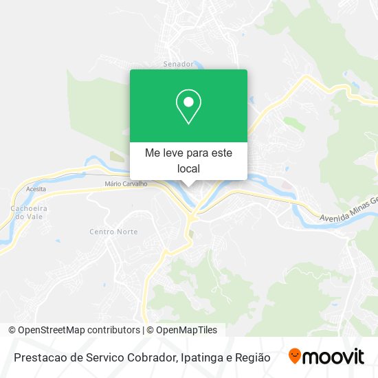 Prestacao de Servico Cobrador mapa