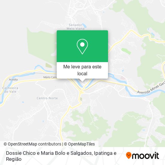 Dossie Chico e Maria Bolo e Salgados mapa