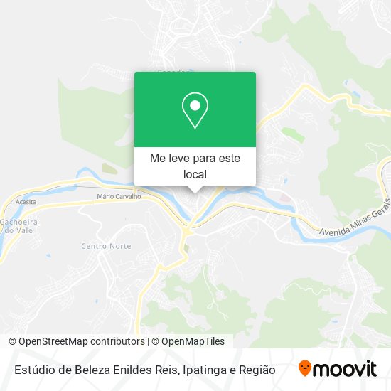 Estúdio de Beleza Enildes Reis mapa