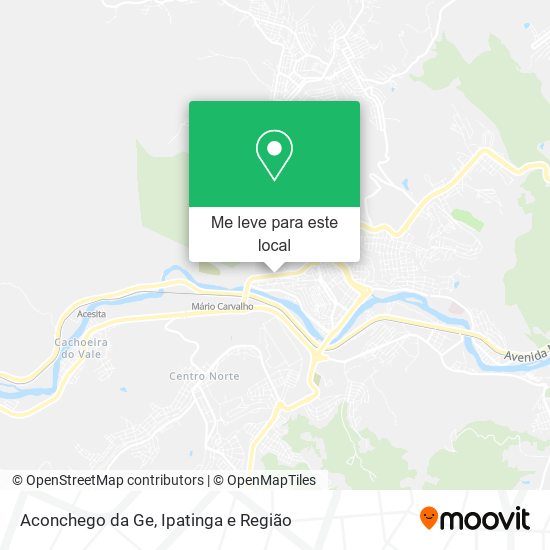 Aconchego da Ge mapa