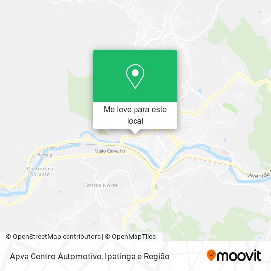 Apva Centro Automotivo mapa