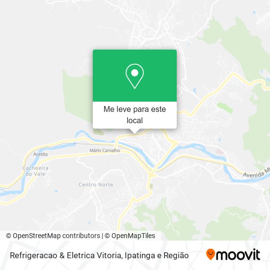 Refrigeracao & Eletrica Vitoria mapa