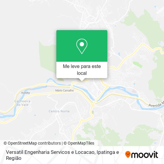 Versatil Engenharia Servicos e Locacao mapa