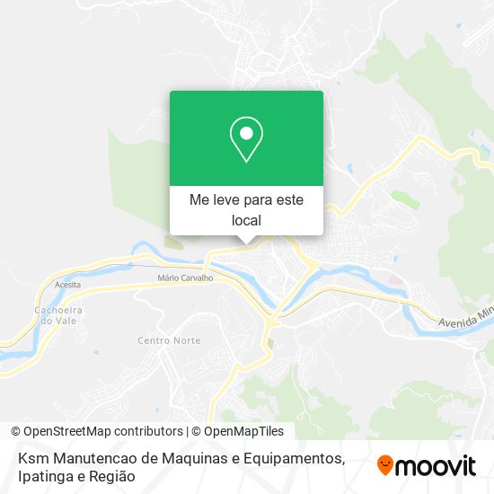 Ksm Manutencao de Maquinas e Equipamentos mapa