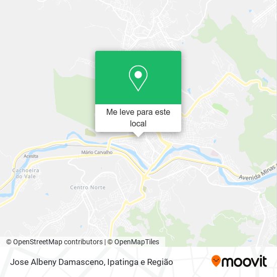 Jose Albeny Damasceno mapa