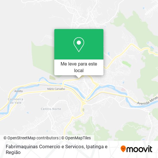 Fabrimaquinas Comercio e Servicos mapa