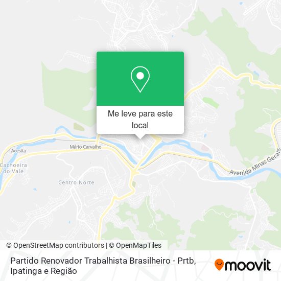 Partido Renovador Trabalhista Brasilheiro - Prtb mapa