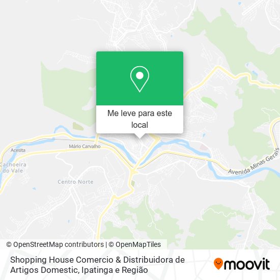 Shopping House Comercio & Distribuidora de Artigos Domestic mapa