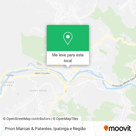 Priori Marcas & Patentes mapa