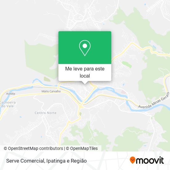 Serve Comercial mapa