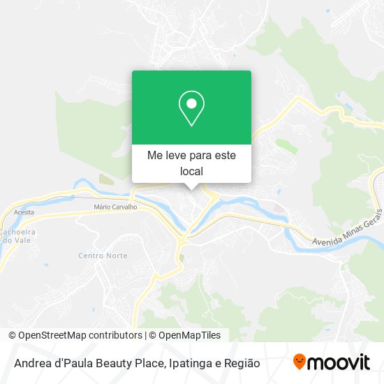 Andrea d'Paula Beauty Place mapa