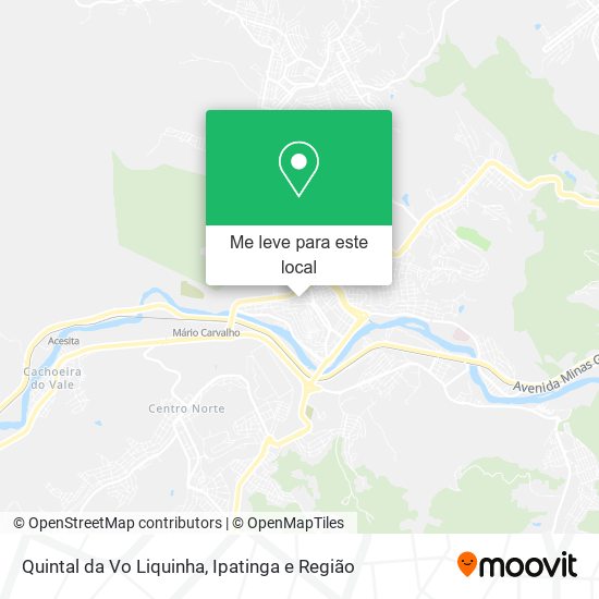 Quintal da Vo Liquinha mapa