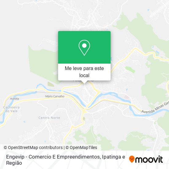 Engevip - Comercio E Empreendimentos mapa