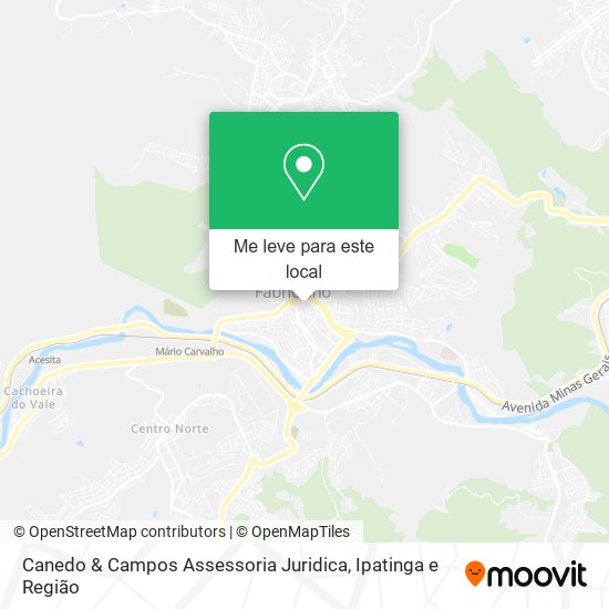 Canedo & Campos Assessoria Juridica mapa