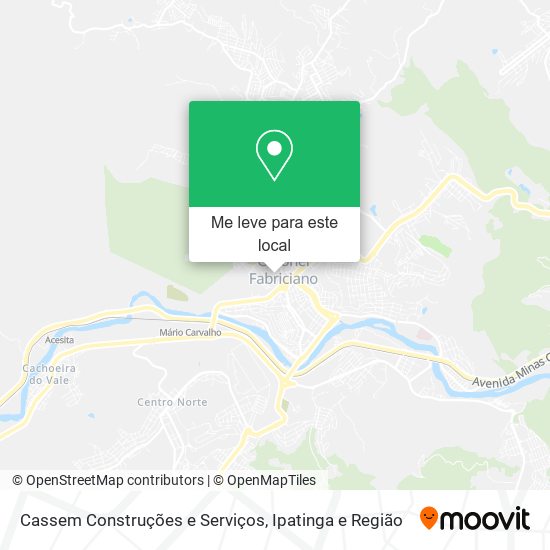 Cassem Construções e Serviços mapa