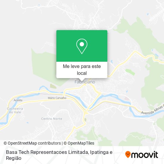 Basa Tech Representacoes Limitada mapa