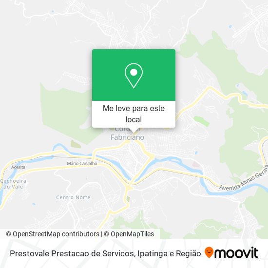 Prestovale Prestacao de Servicos mapa