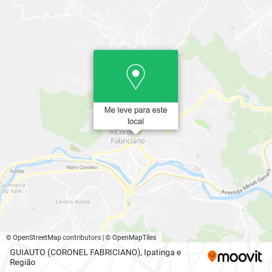 GUIAUTO (CORONEL FABRICIANO) mapa