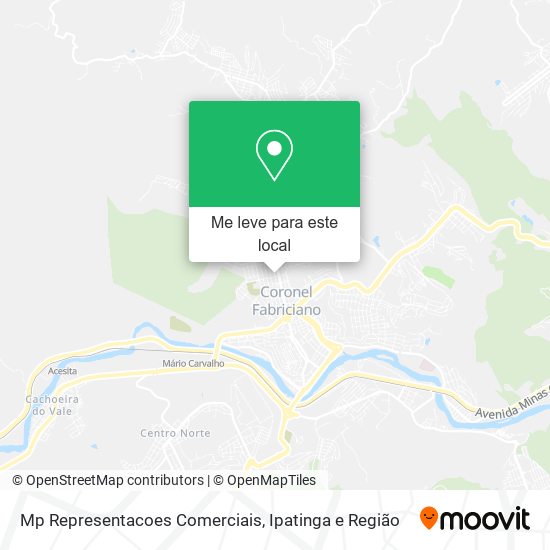 Mp Representacoes Comerciais mapa