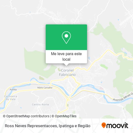 Ross Neves Representacoes mapa