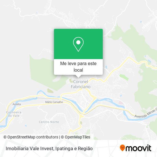 Imobiliaria Vale Invest mapa